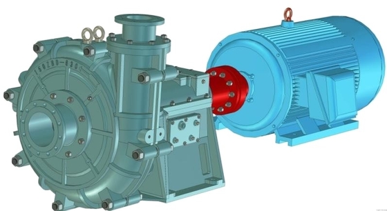 Коррозионностойкий насос канализационного слива, насос 250ZBD-630 переноса Slurry 1042.0M3/H