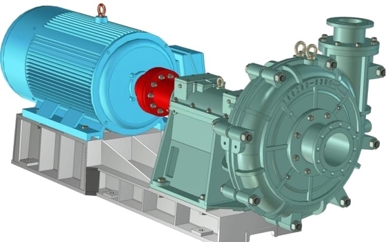 Ржавеет устойчивый горизонтальный центробежный насос ISO9001 Slurry одобрил 300ZBD-900