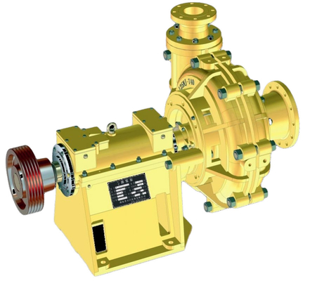 Горизонтальная аттестация насоса ISO9001 Slurry грязи 500kw 740r/Min сверхмощная